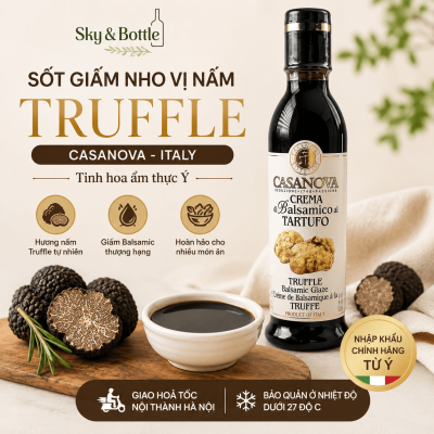 sốt giấm nho truffle casanova