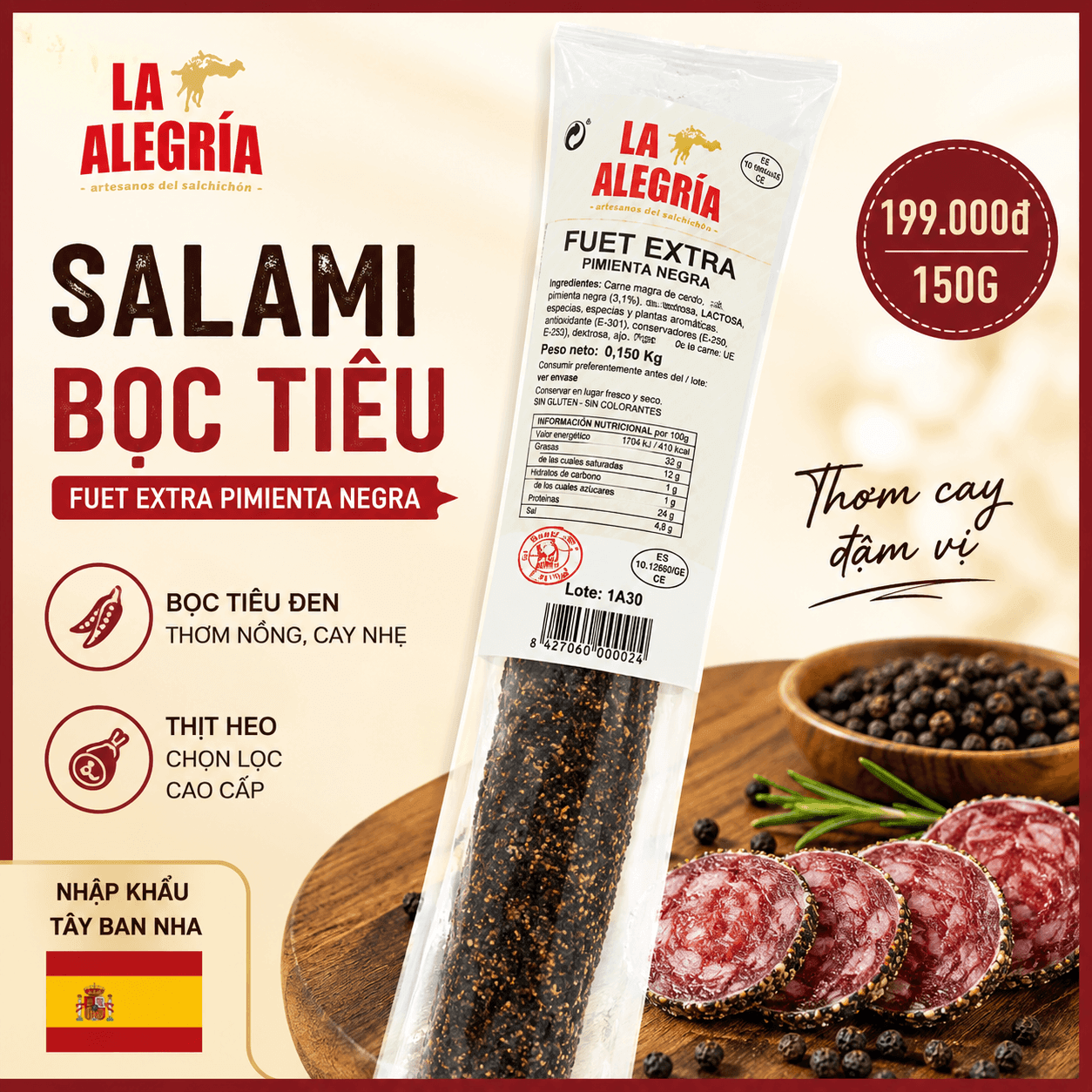 salami bọc tiêu