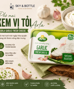 Phô mai kem vị tỏi Arla Garlic Cream Cheese